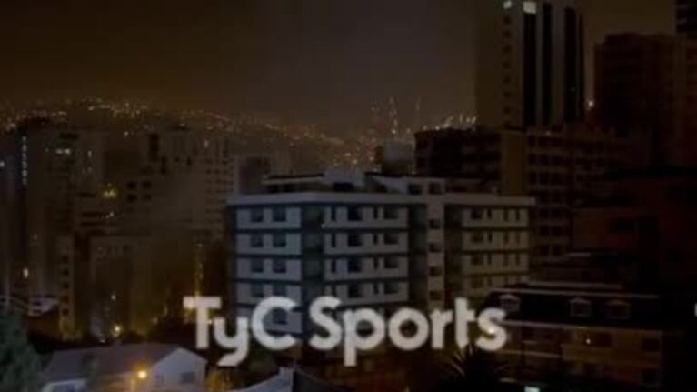 Las bombas de estruendo en el hotel en el que para la Selección