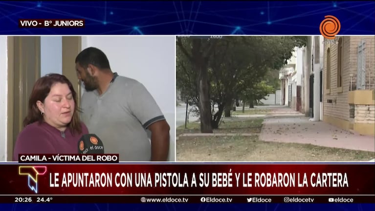 Violento asalto en Córdoba: le robaron y apuntaron con un arma a su hijo