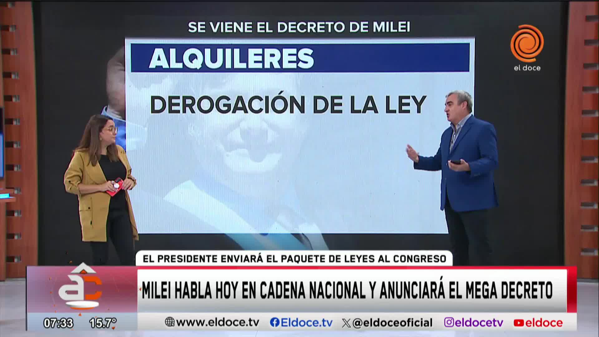 Los ejes del DNU que anunciará Milei