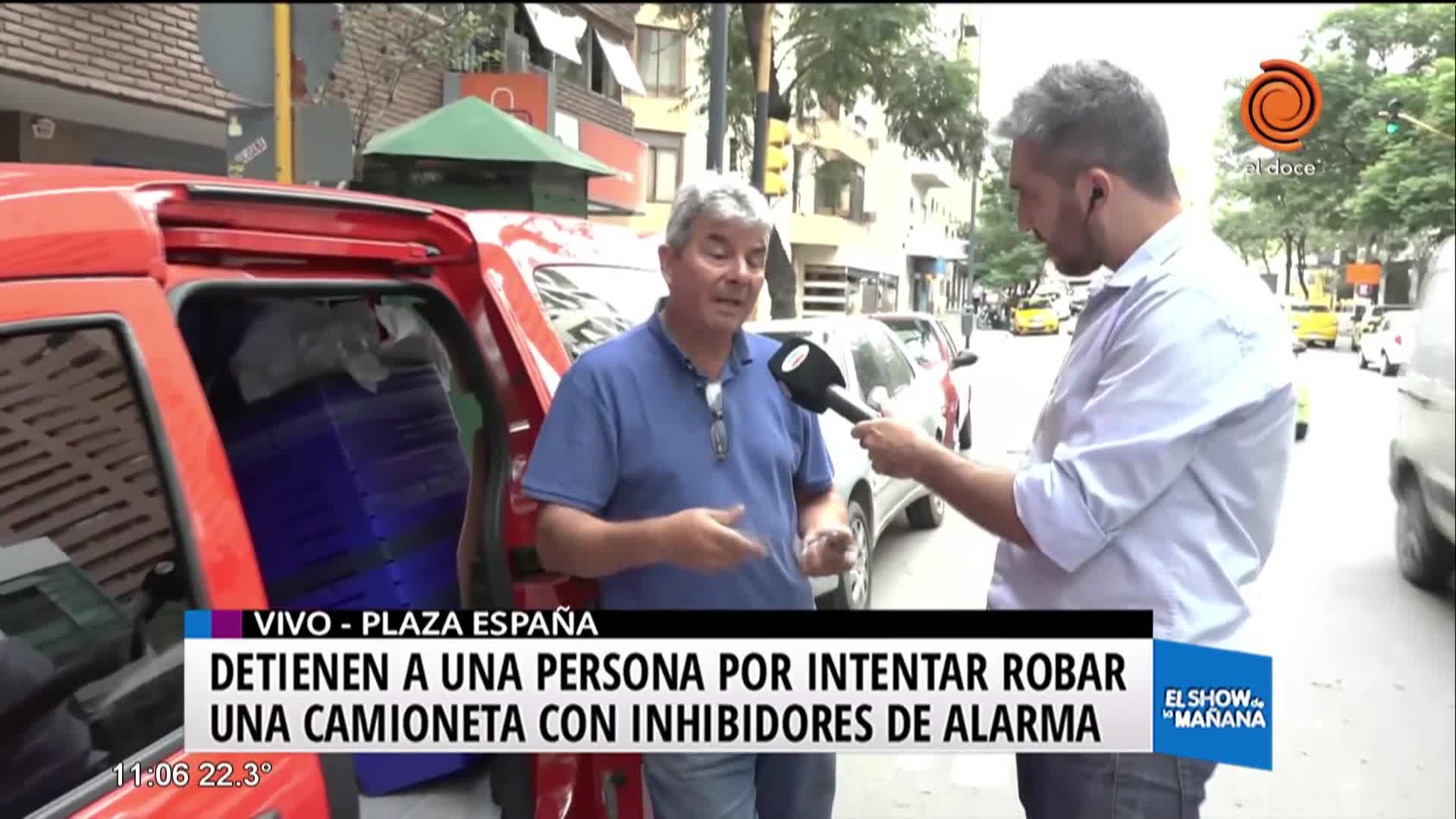 Un ladrón infraganti en Córdoba