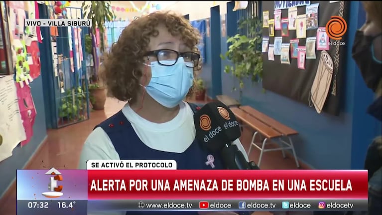 Falsa alarma por amenaza de bomba en una escuela de Córdoba