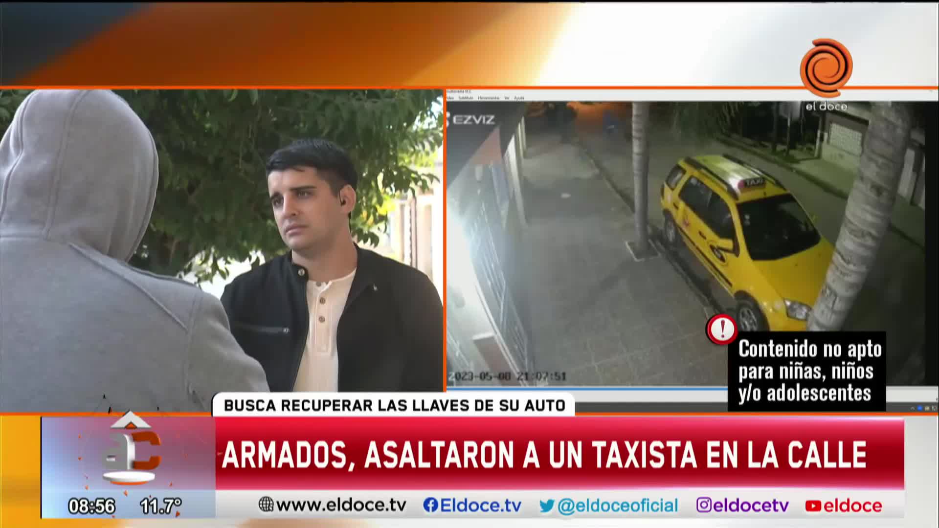 Un vecino del taxista asaltado contó por qué los ladrones no se llevaron el auto