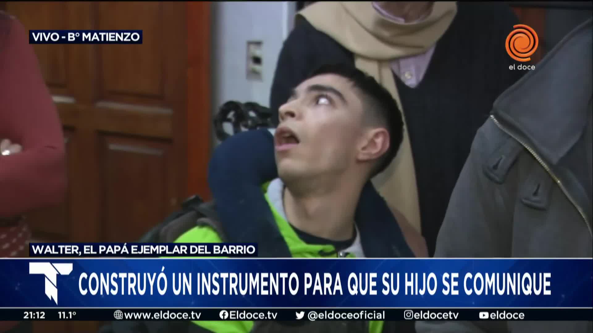 “Este homenaje es por ser el mejor padre del mundo”