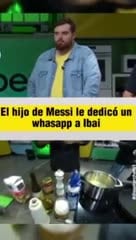 El picante pedido de Mateo Messi a Ibai Llanos