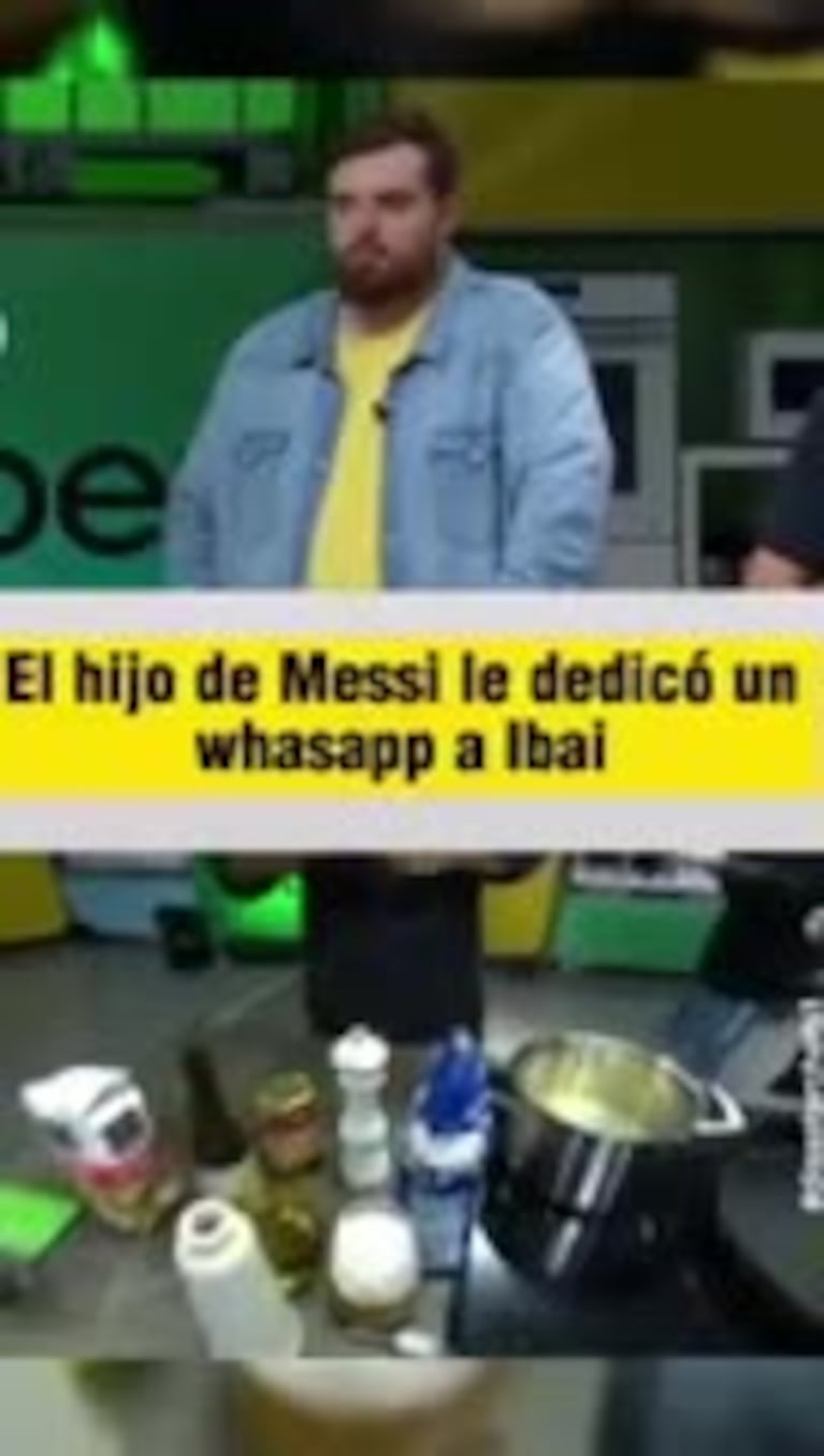 El picante pedido de Mateo Messi a Ibai Llanos