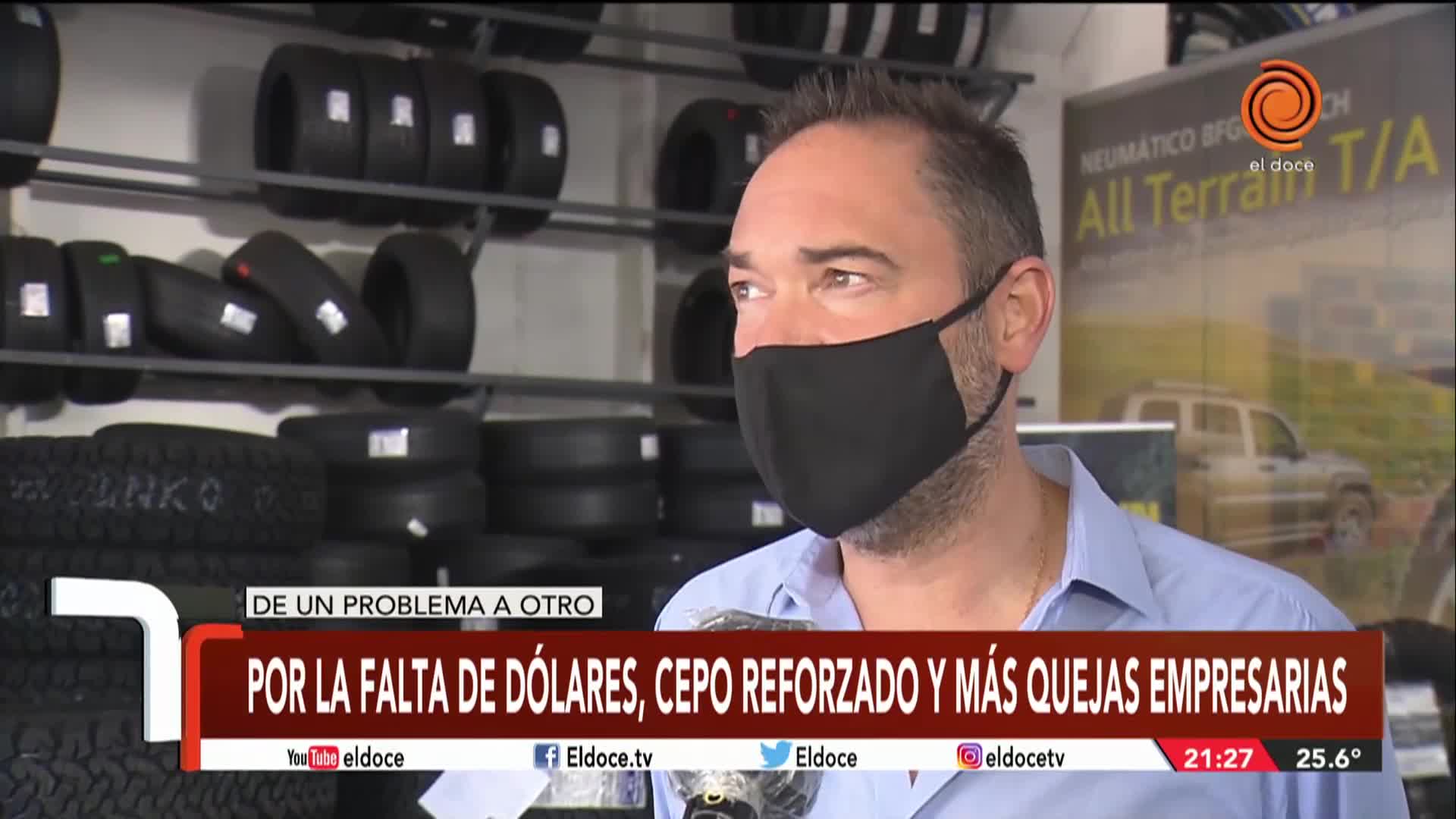 Gomerías en crisis por el cepo a las importaciones