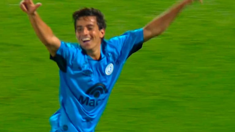 El gol de Ramiro Hernandes para el 2 a 0 y liquidar la victoria de Belgrano ante Unión