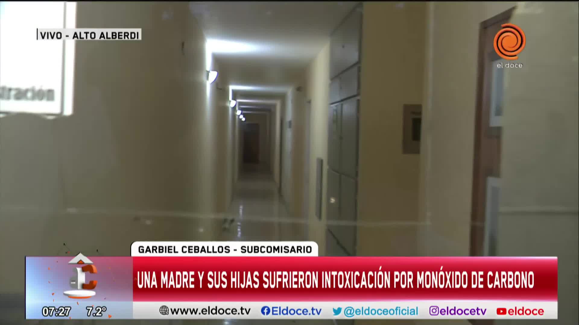 Una madre y sus hijas se intoxicaron con monóxido y las encontraron inconscientes