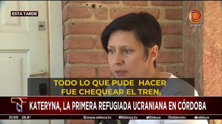 Kateryna, la ucraniana que se refugió en Córdoba tras escapar de la guerra