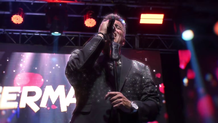 Germain presentó la versión en vivo de "Entre dos amores"