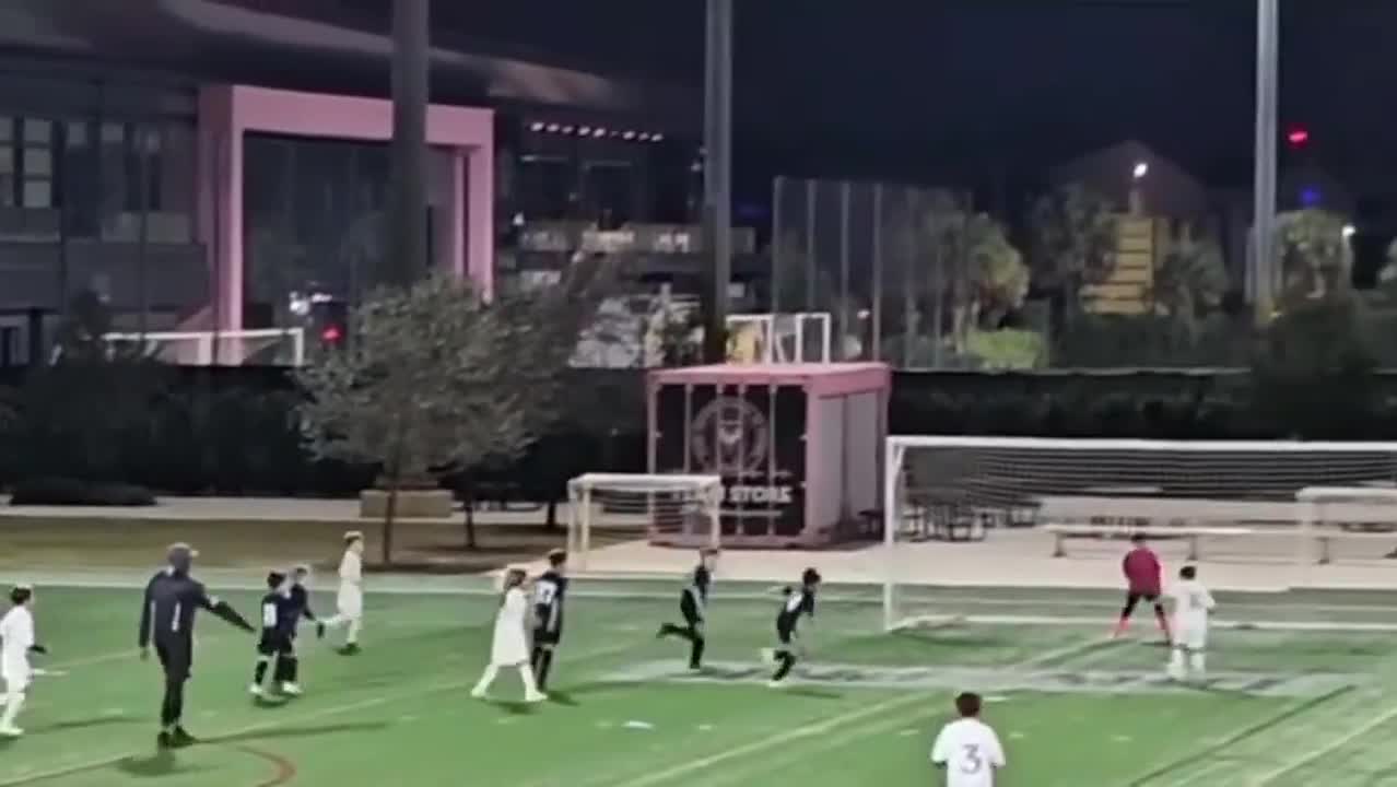 El primer gol de Mateo Messi en Inter Miami