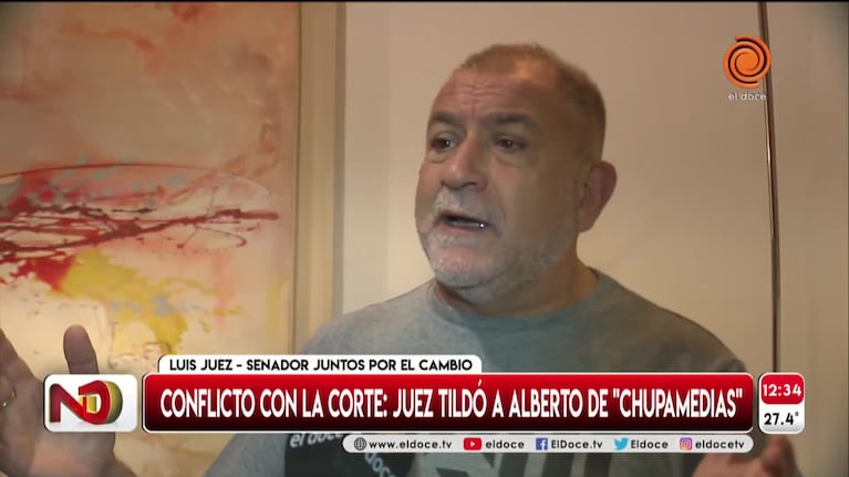Juez, sobre el juicio político a Rosatti: "Alberto le chupa las medias a Cristina"