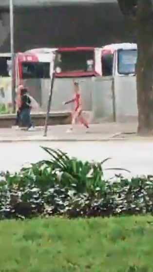 Así encontraron a la mujer que estaba con Moyano