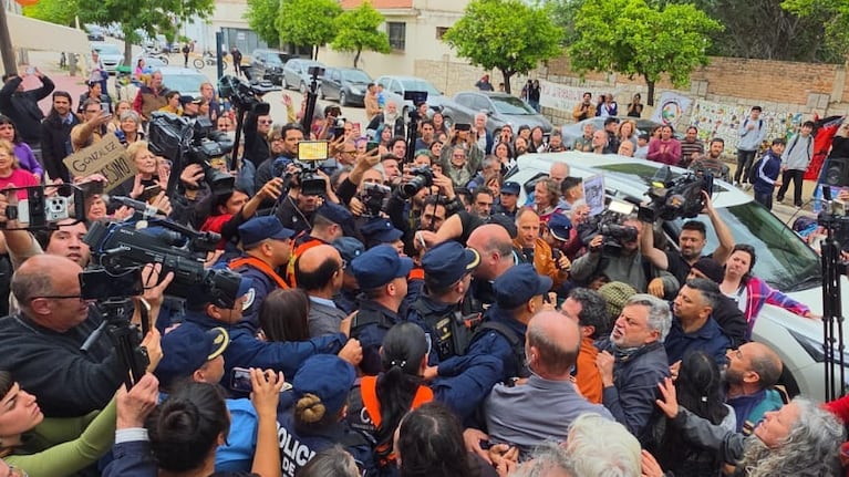 Así se retiró González tras escuchar el fallo
