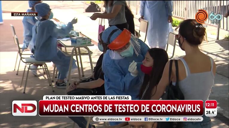Abrieron tres nuevos centros de testeos de coronavirus