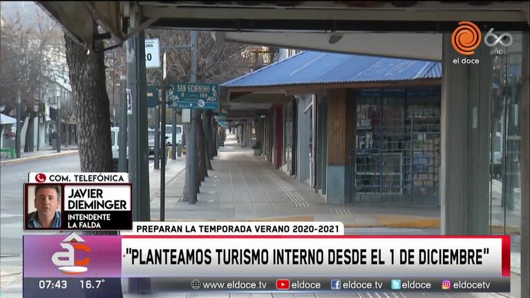 Buscan habilitar el turismo dentro de Córdoba desde el 1 de diciembre