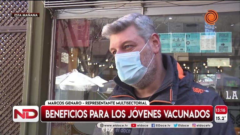 Beneficiarán con descuentos a jóvenes vacunados en Córdoba