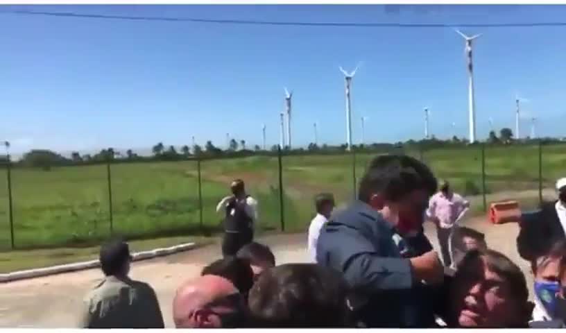 El blooper de Bolsonaro en un acto en Brasil