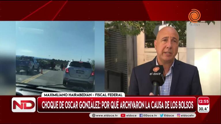 Por qué archivaron la causa de los bolsos de Oscar González