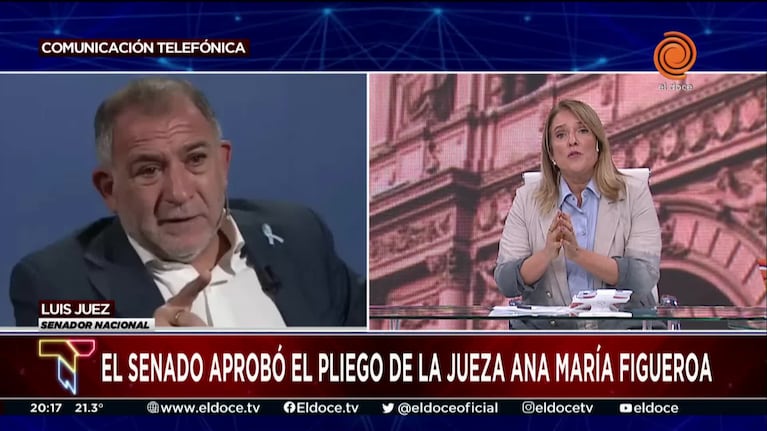 Juez estalló tras la aprobación del pliego de Ana María Figueroa