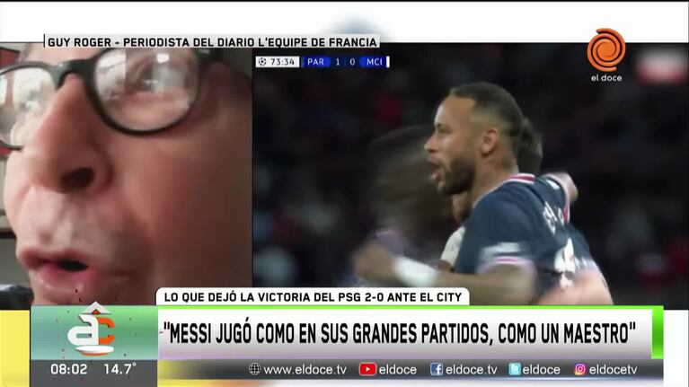Furor por Messi en Francia tras su primer gol con el PSG