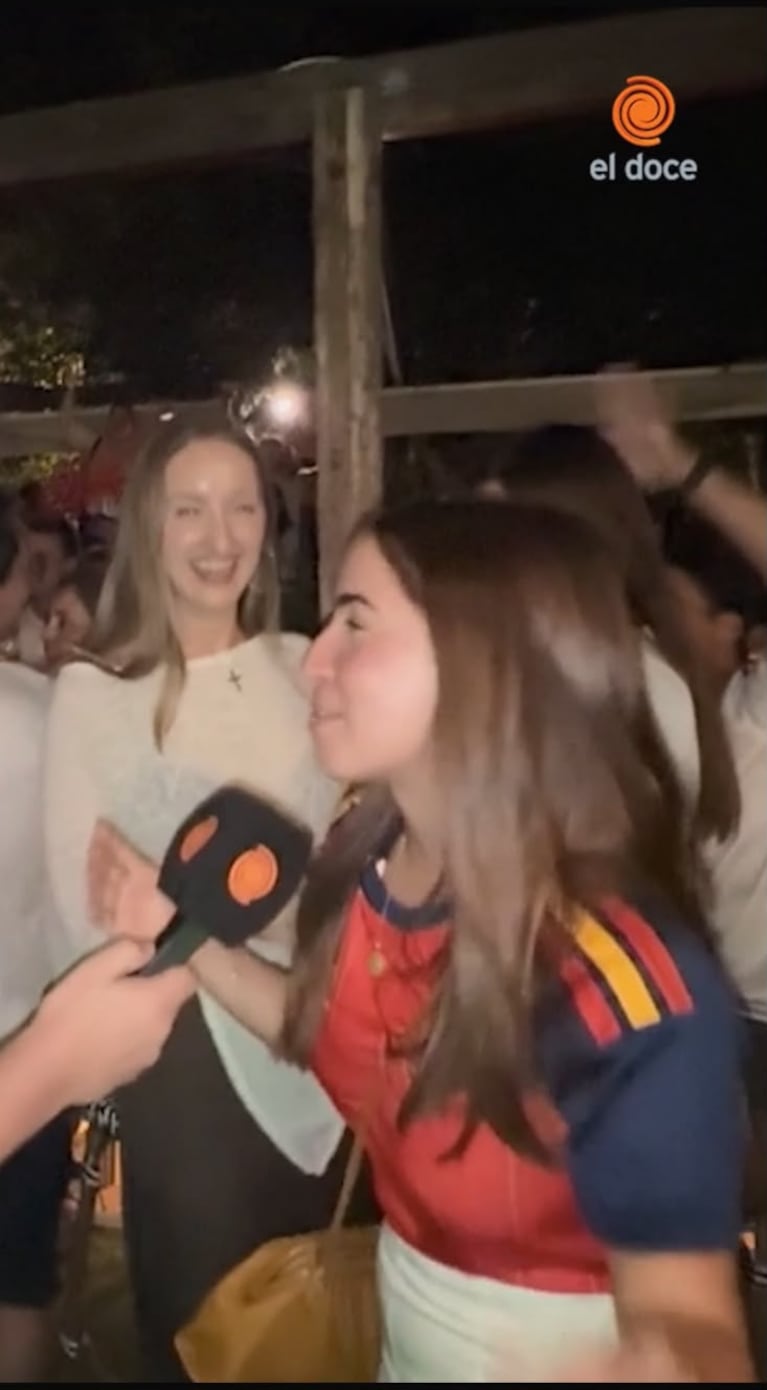 Los festejos en España por el triunfo contra Francia