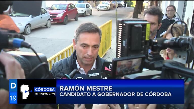 Luis Juez y Juan Pablo Quinteros hablaron tras la votación