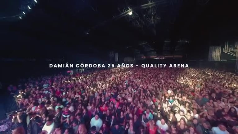 Damián Córdoba y Banda XXI se fusionaron para un enganchado