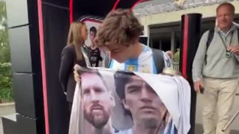 "Vamos Argentina": el gesto de Franco Colapinto antes de la final del Mundial 2026