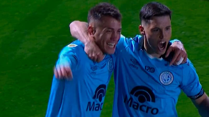 El gol de Compagnucci en Belgrano