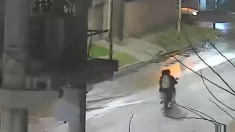 Cayó un delincuente de 14 años que le robó desde un a moto a un ciclista en Córdoba