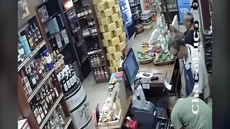 Así asaltaron una vinería en Nueva Córdoba