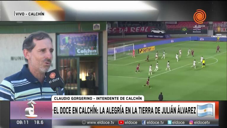 El intendente de Calchín confirmó que Julián Álvarez visitará su localidad natal