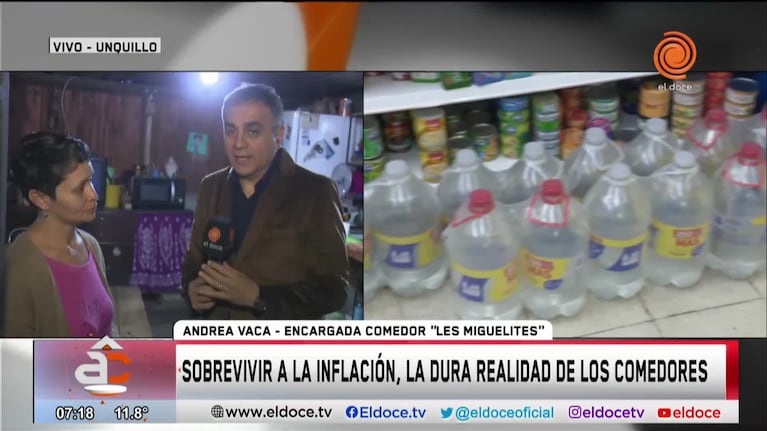 Sobrevivir a la inflación: la dura realidad de los comedores solidarios