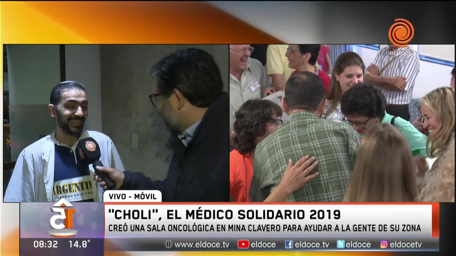 Jorge Salinas es el Médico Solidario 2019