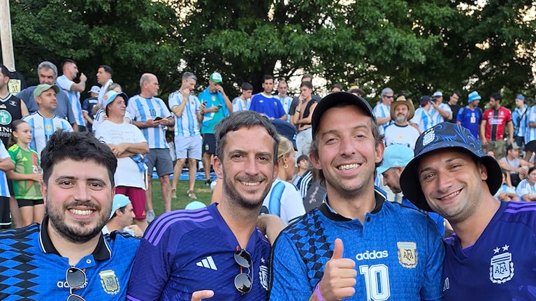 La fiesta del banderazo argentino en Atlanta