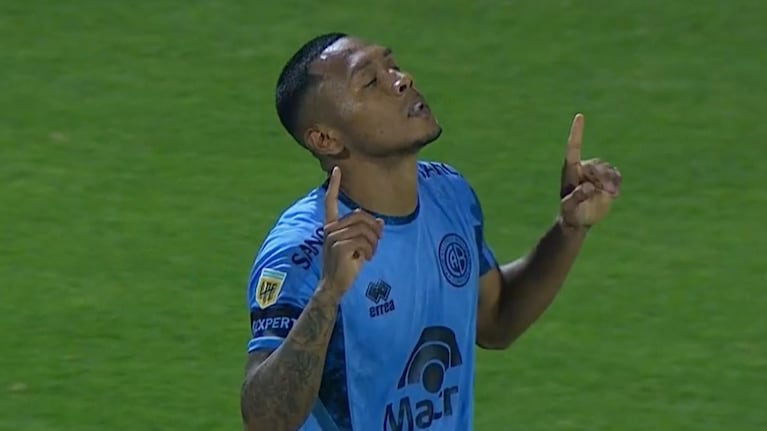 El gol de Bryan Reyna y el 3 a 1 de Belgrano ante Sarmiento