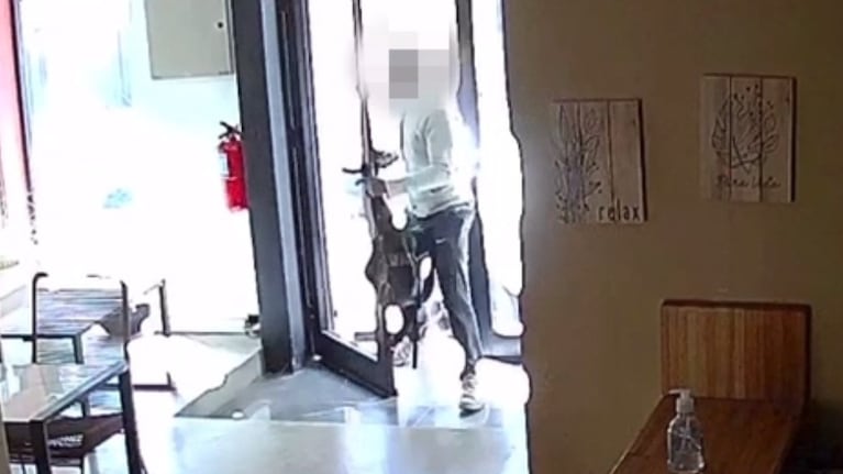 El robo en un comercio de Nueva Córdoba