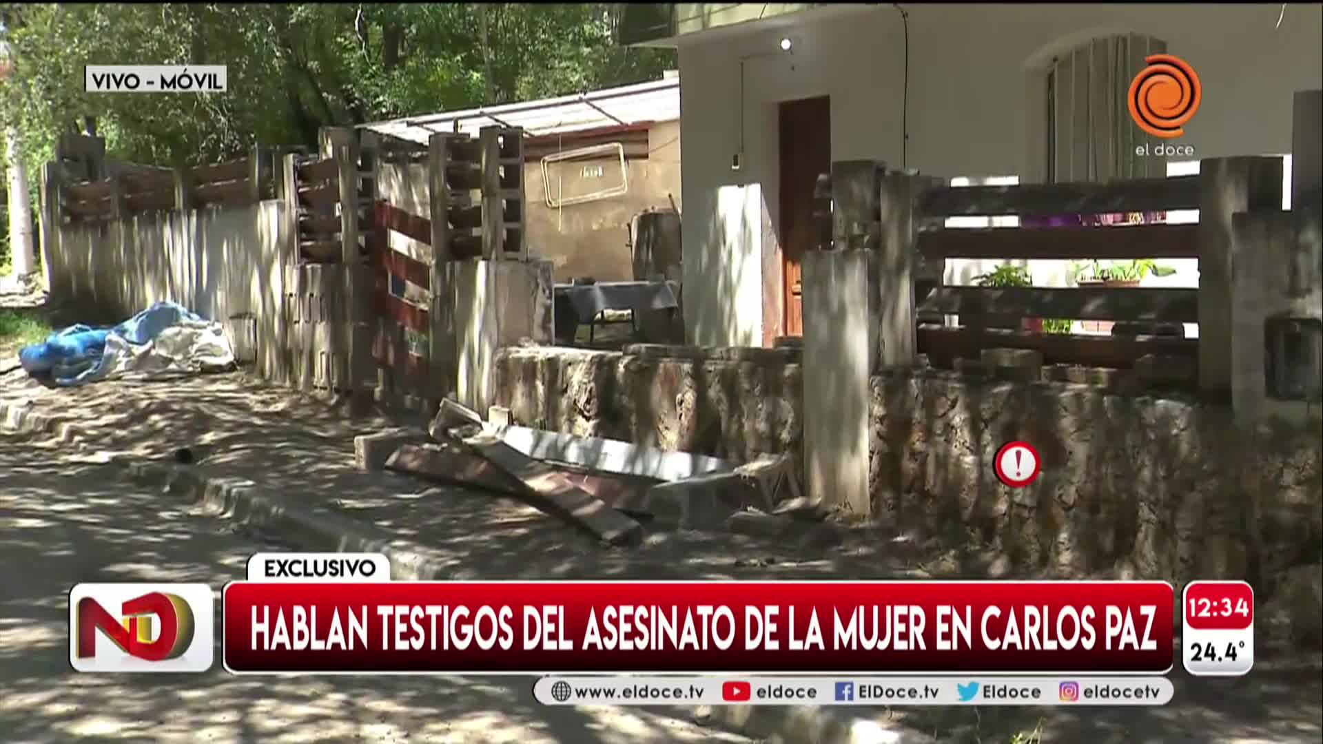 Femicidio en Carlos Paz: el testimonio de los vecinos 