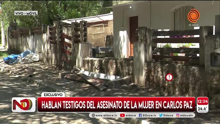 Femicidio en Carlos Paz: el testimonio de los vecinos