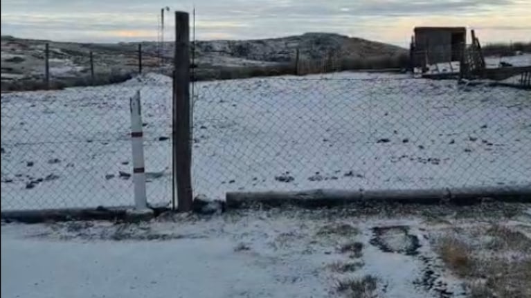 Las Altas Cumbres cubiertas de blanco