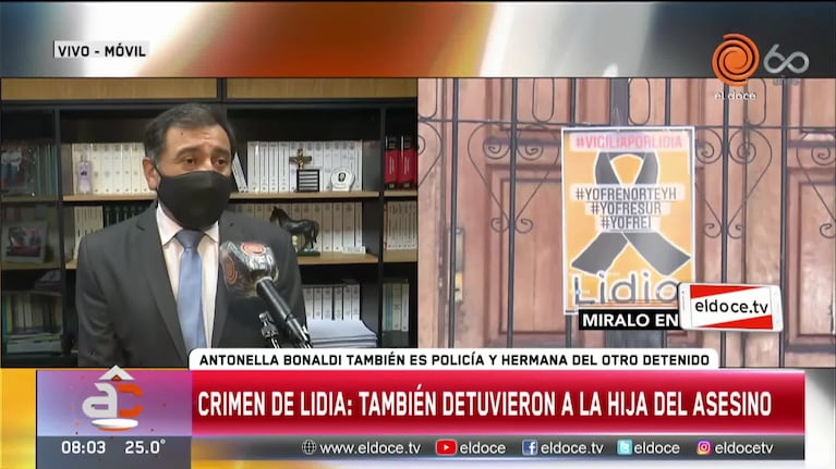 Crimen de Lidia: la coartada de la policía detenida