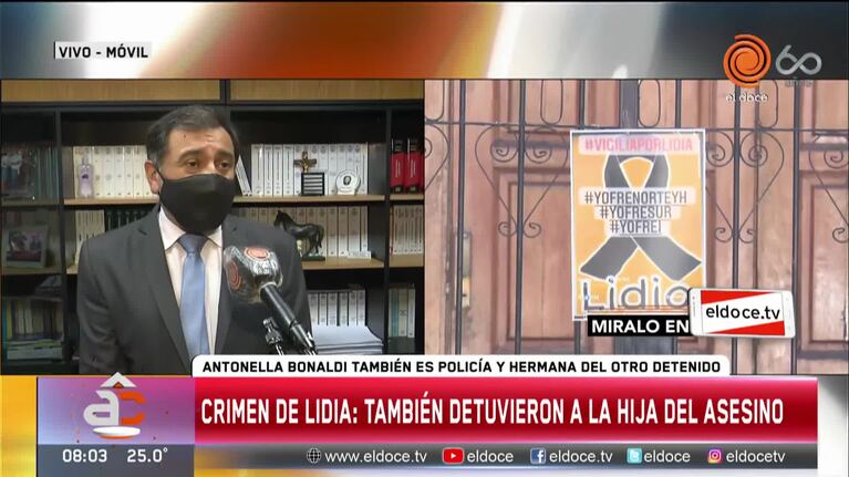 Crimen de Lidia: la coartada de la policía detenida
