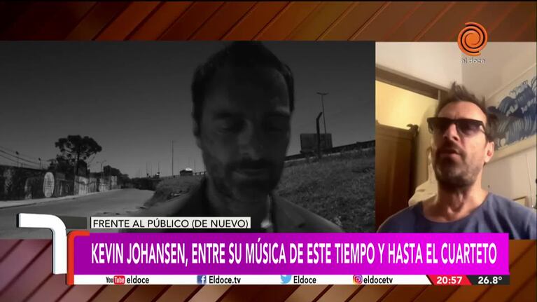 Kevin Johansen: "El cordobés es muy performer"
