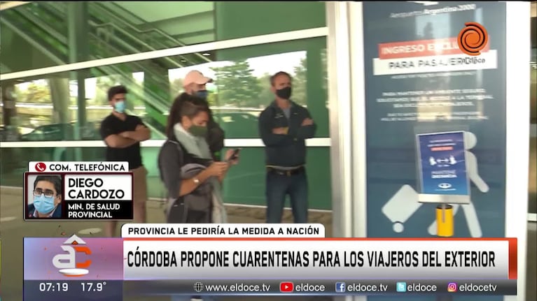 Córdoba propone cuarentena acotada y una nueva app para el pase sanitario