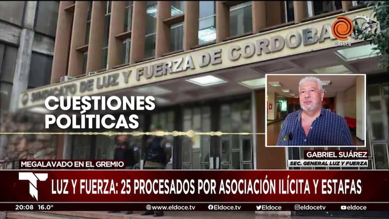 Luz y Fuerza: el titular del gremio se defendió de las acusaciones