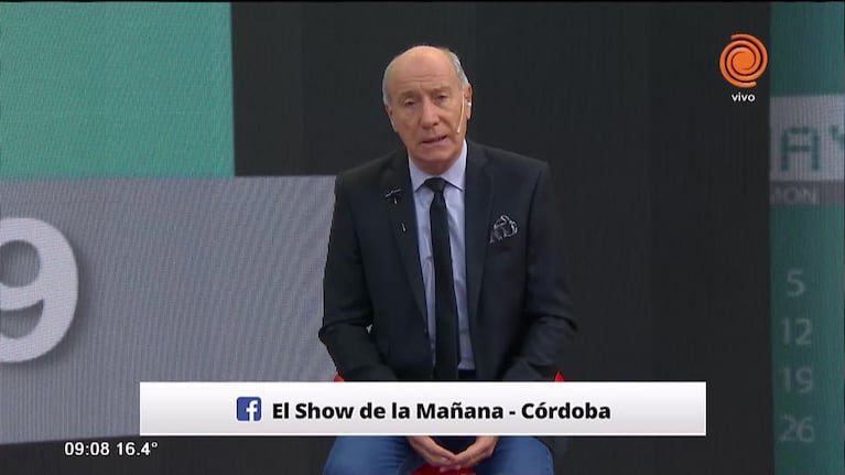 El conductor de El Show de la Mañana habló tras la muerte de su madre