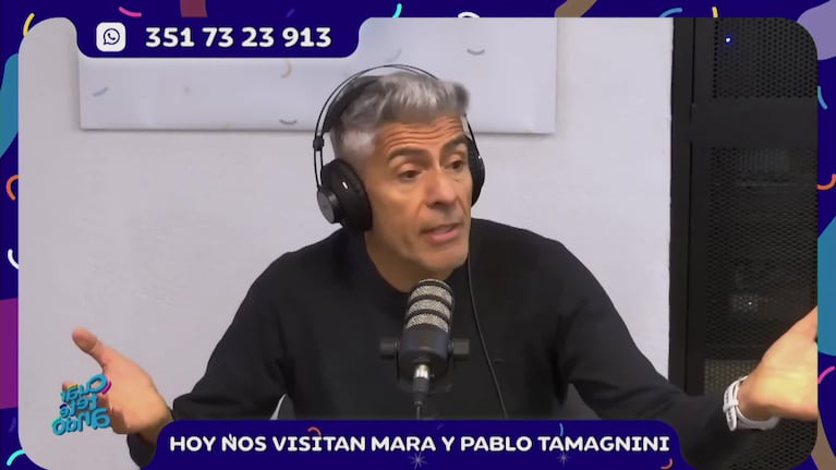 Pablo Tamagnini y su orgullo por el presente de su hija