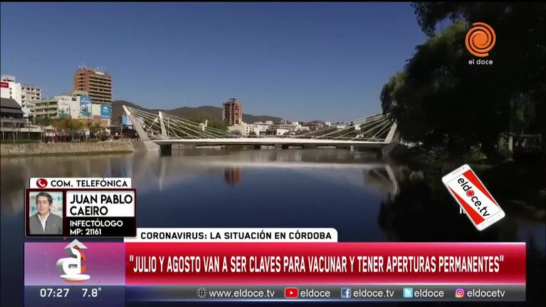 Juan Pablo Caeiro: "Las restricciones han sido útiles"