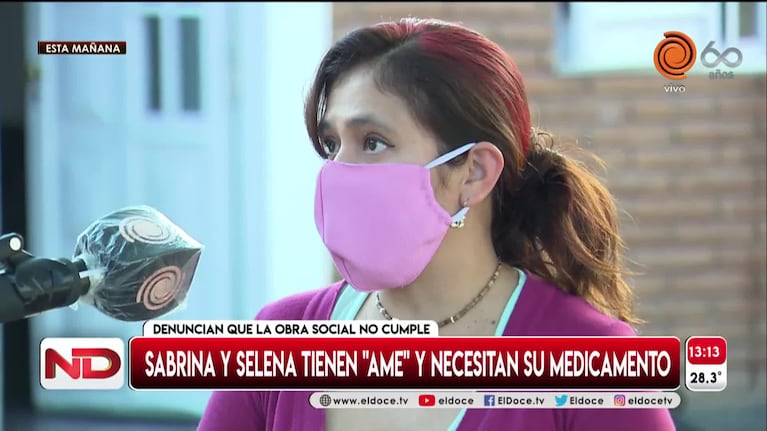 Desesperados: sus hijas tienen AME y necesitan urgente los medicamentos